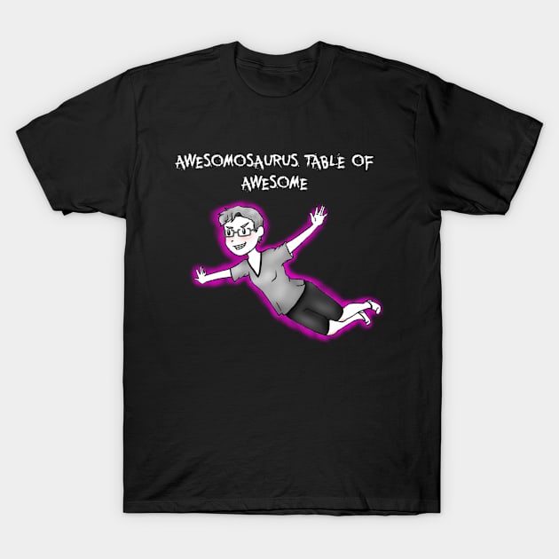 Awesomosaurus Linds T-Shirt by geekypnai13